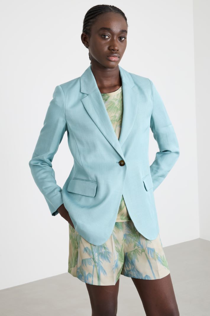 Blazer con bottone singolo Intrend - 2