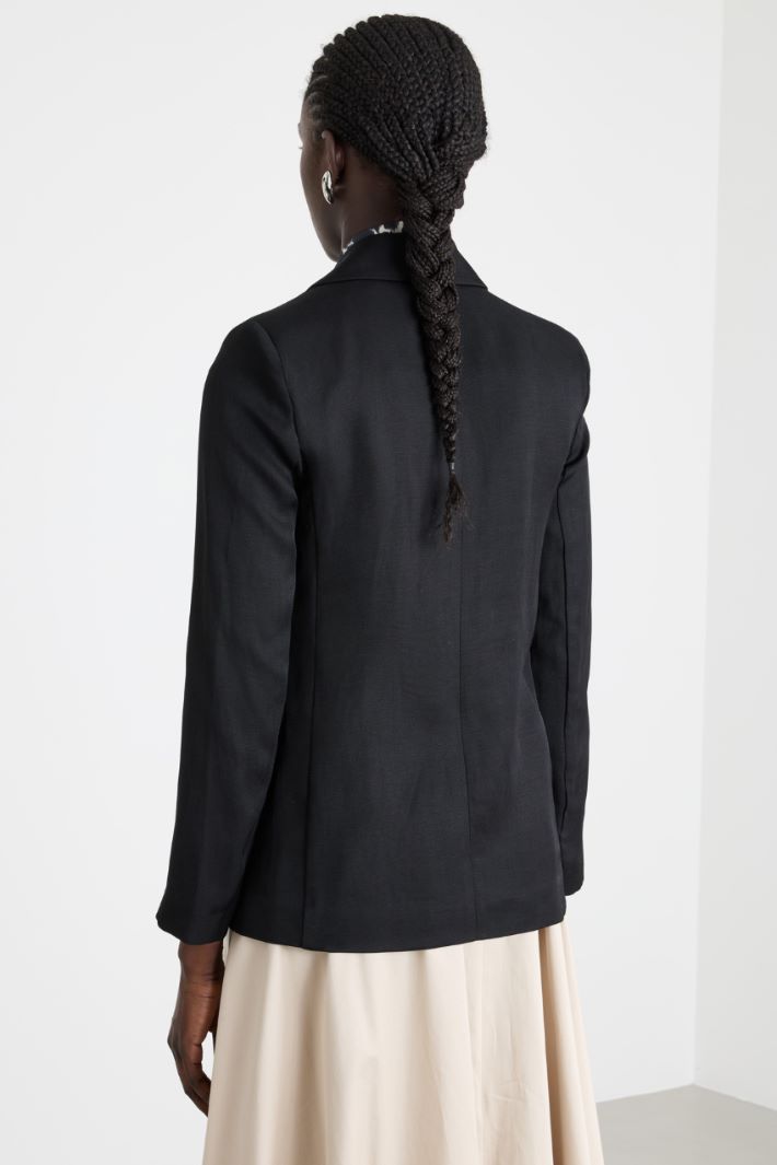 Blazer con bottone singolo Intrend - 4
