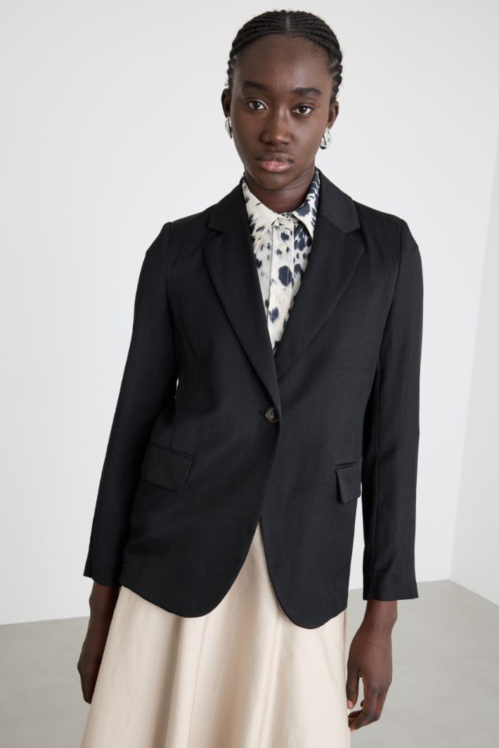 Blazer con bottone singolo Intrend - 2