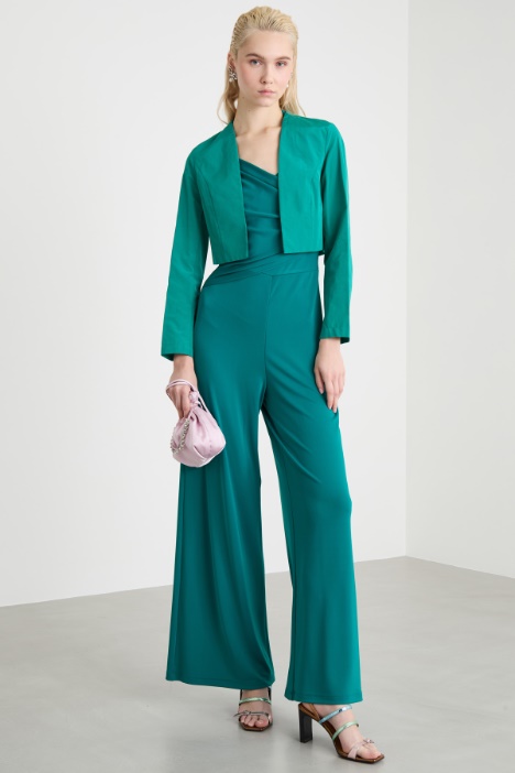 Bolero abierto de tafetán Intrend