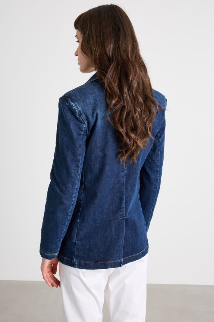 Denim blazer Intrend - 4