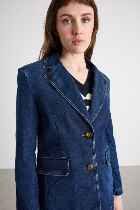 Blazer in jeans