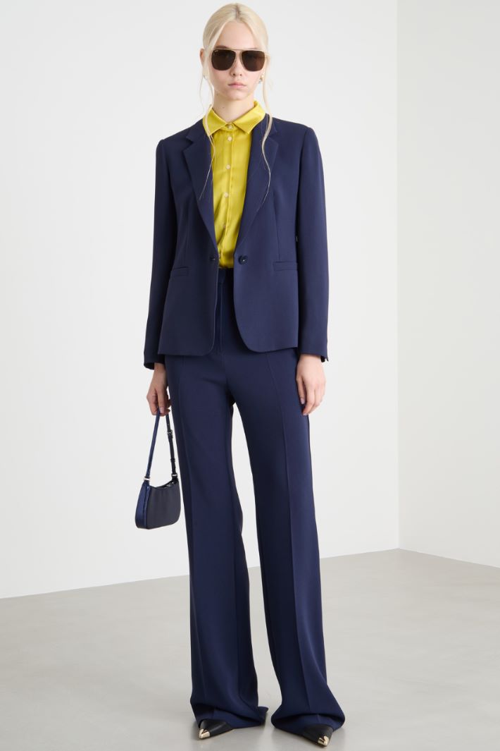 Single-breasted cady blazer Intrend