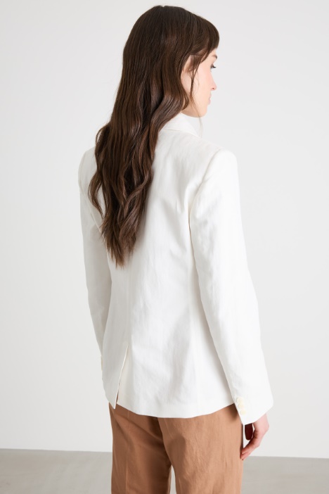 Blazer con bottone singolo