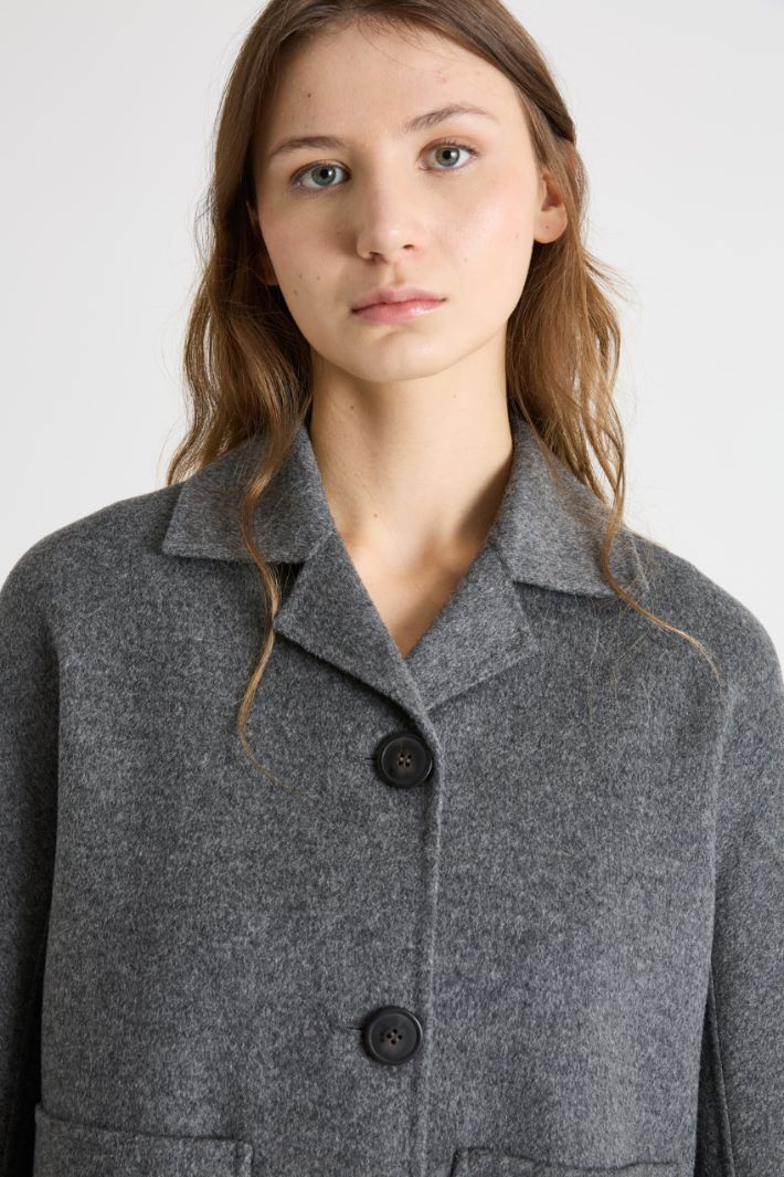 Single-breasted jacket with patch pockets Intrend - 3