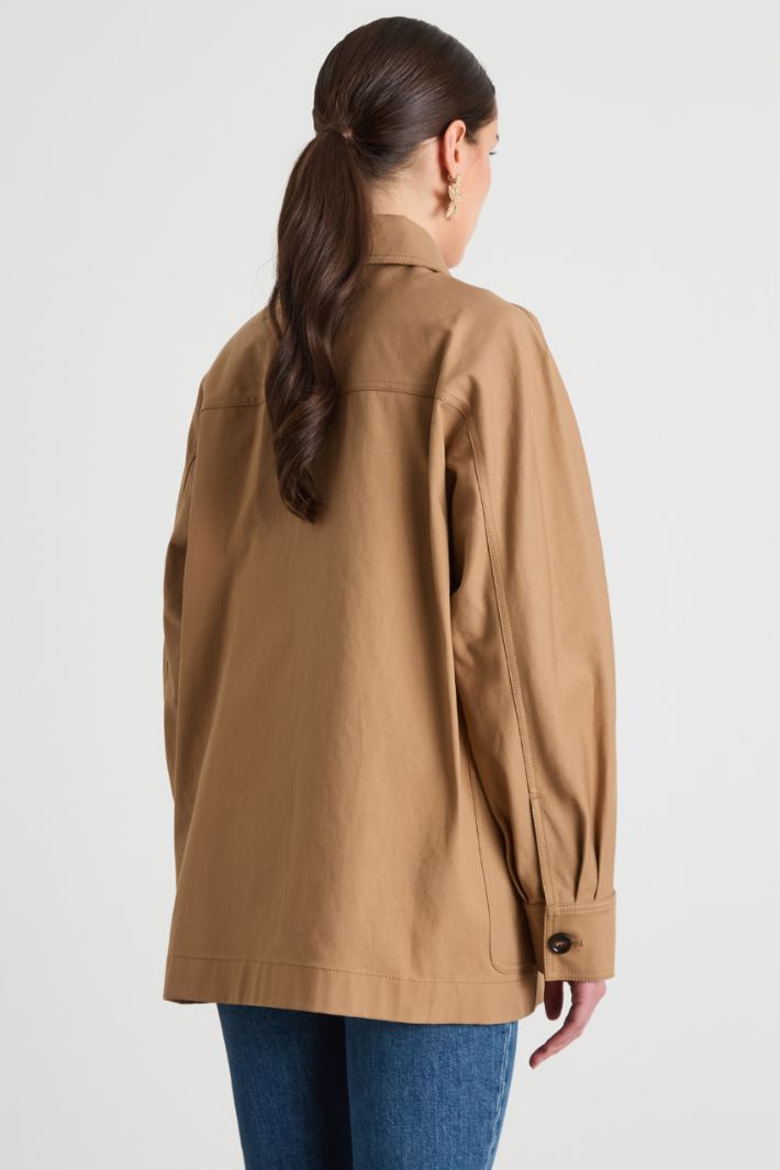 Water-repellent gabardine jacket Intrend - 4