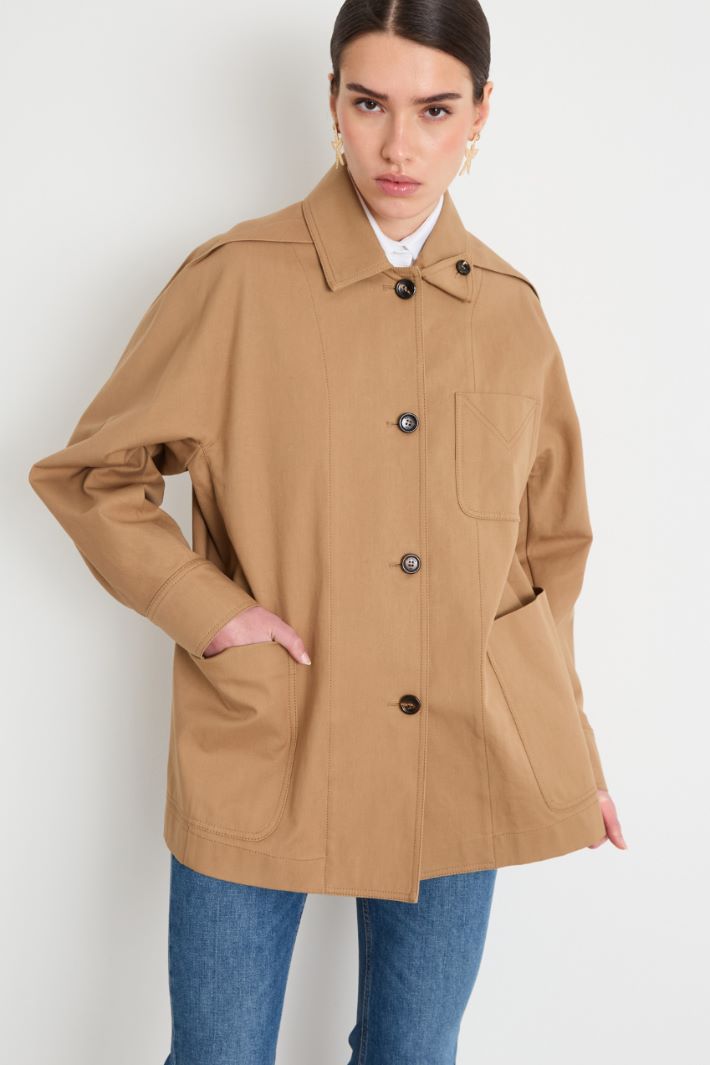 Water-repellent gabardine jacket Intrend - 2