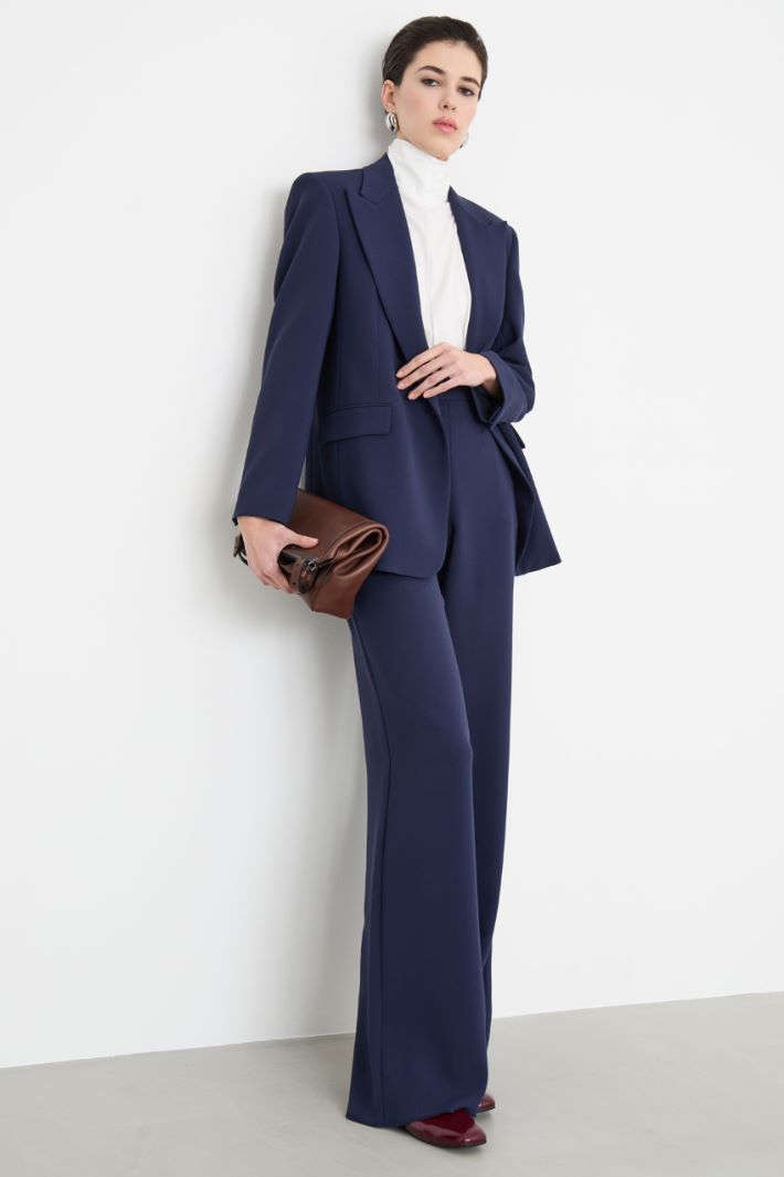 Single-breasted cady blazer Intrend