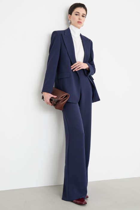 Single-breasted cady blazer Intrend