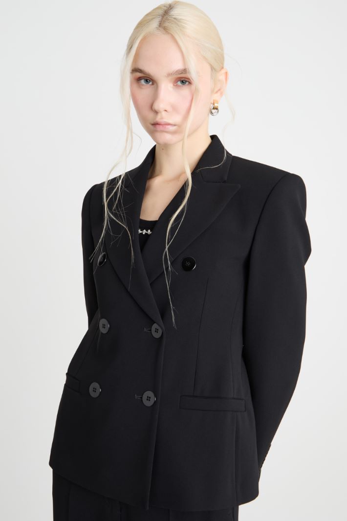 Double-breasted cady blazer Intrend - 2
