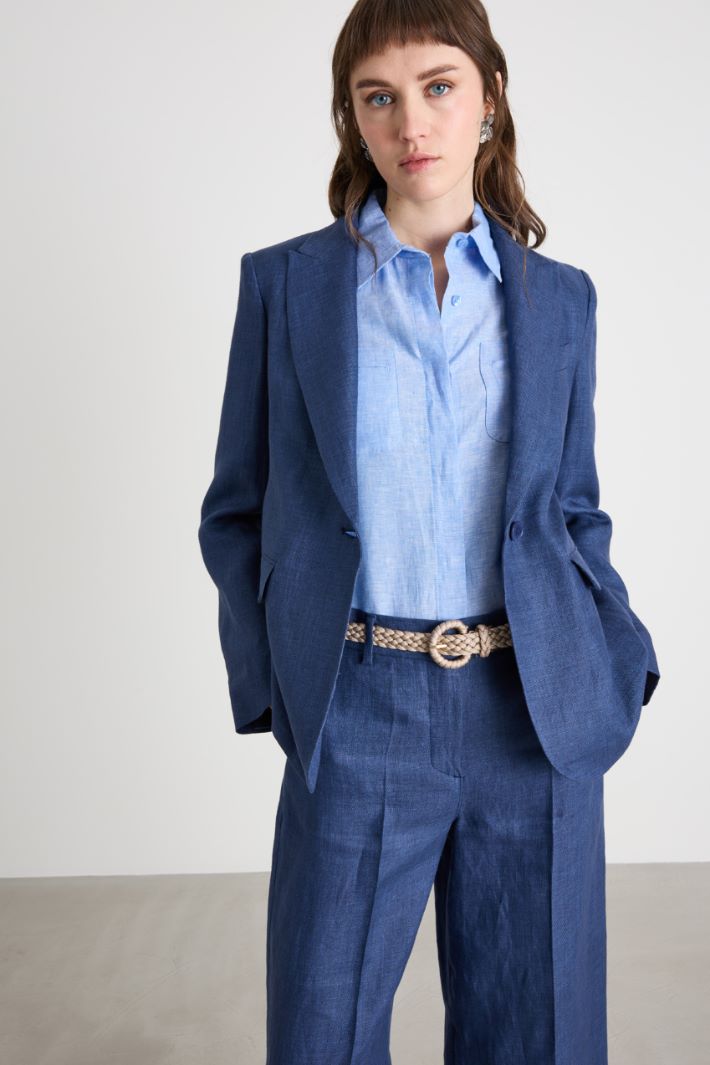 
Blazer sfiancato con bottone singolo Intrend - 2