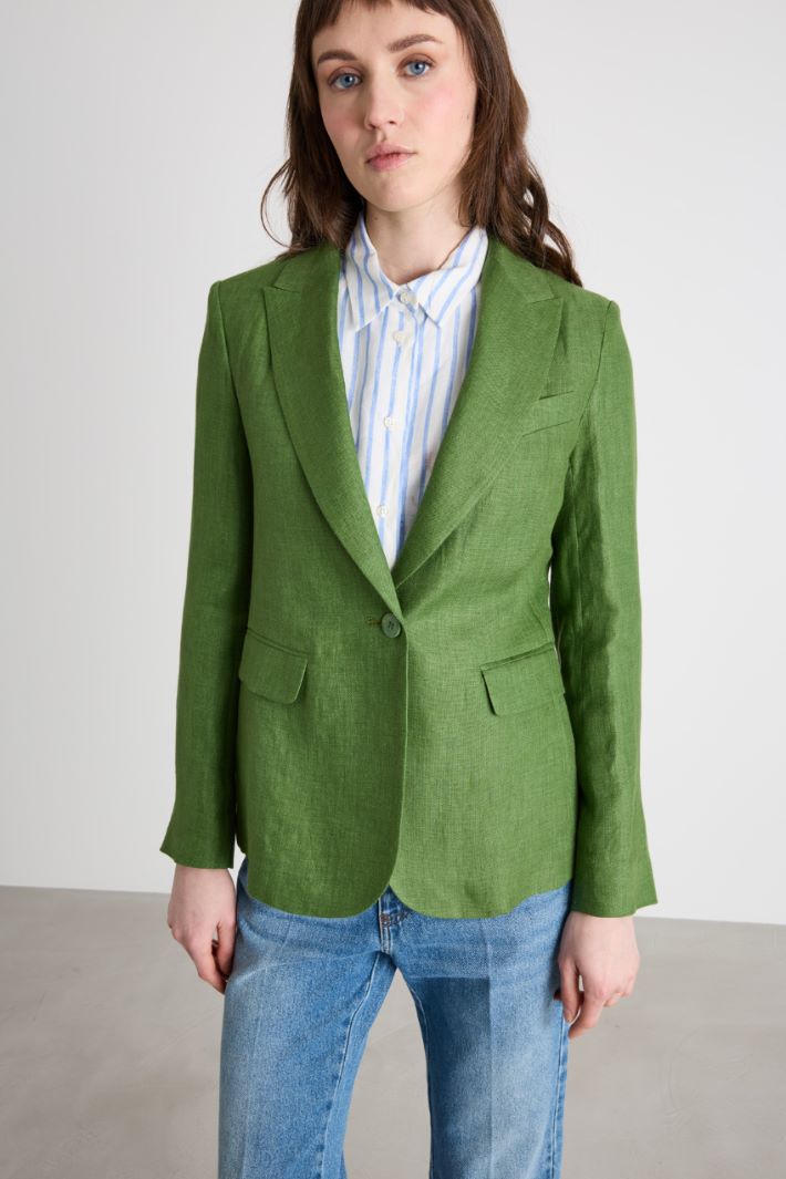 
Blazer sfiancato con bottone singolo Intrend - 2