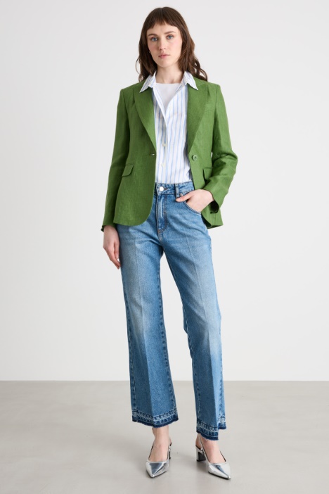 
Blazer sfiancato con bottone singolo Intrend