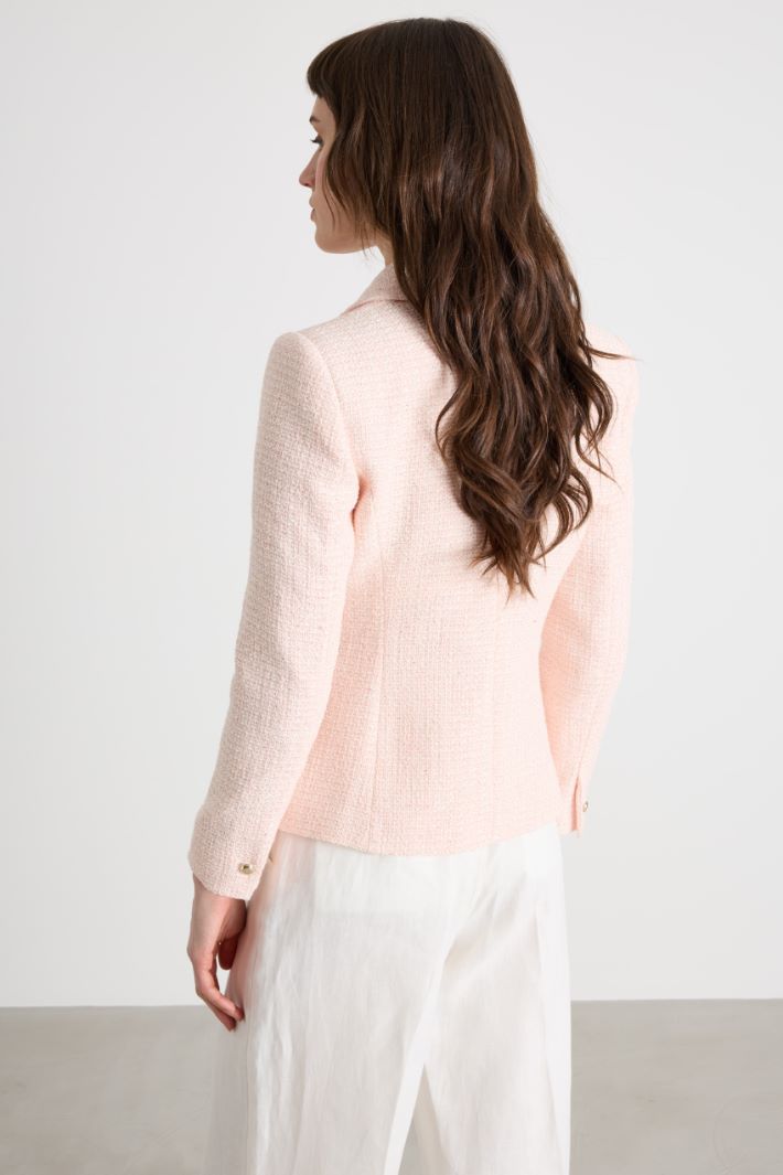 Giacca doppiopetto in stuoia  Intrend - 4