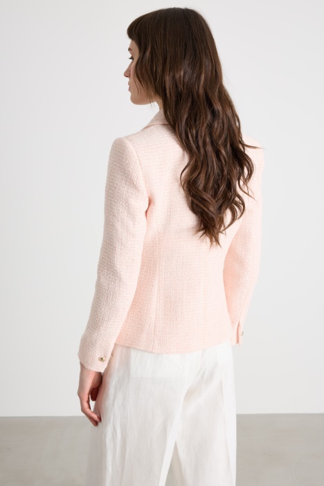 Giacca doppiopetto in stuoia