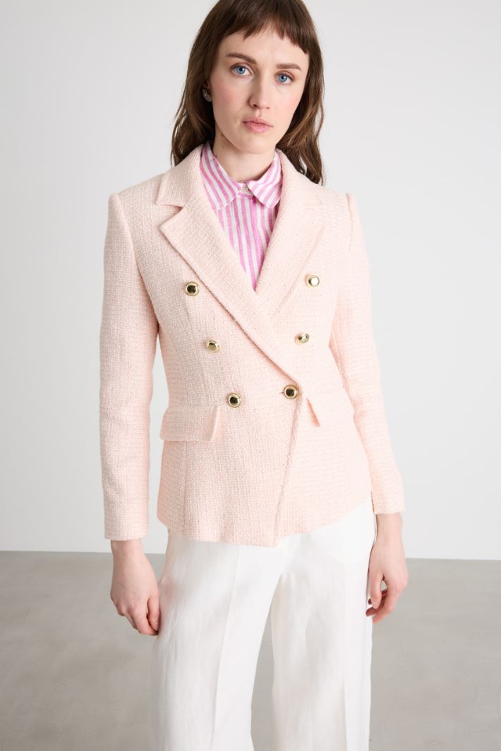 Giacca doppiopetto in stuoia  Intrend - 2