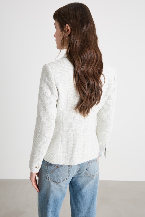 Giacca doppiopetto in stuoia