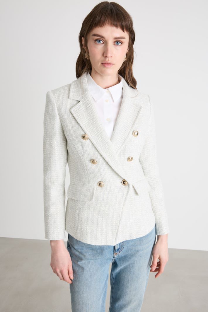 Giacca doppiopetto in stuoia  Intrend - 2