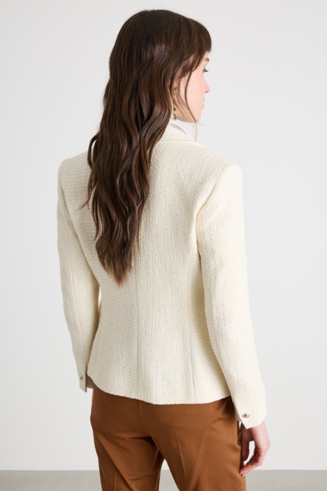 Giacca doppiopetto in stuoia