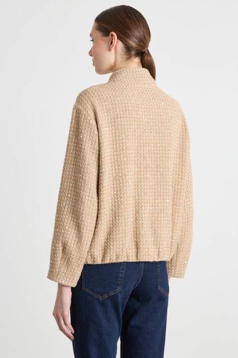 Bomber con paillettes