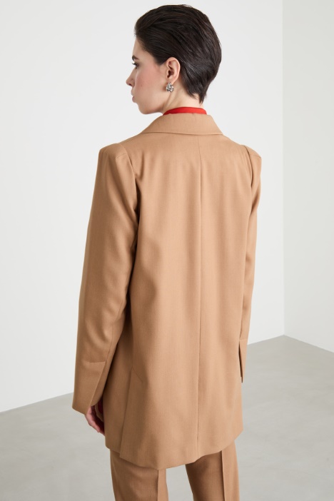 Blazer monopetto lungo