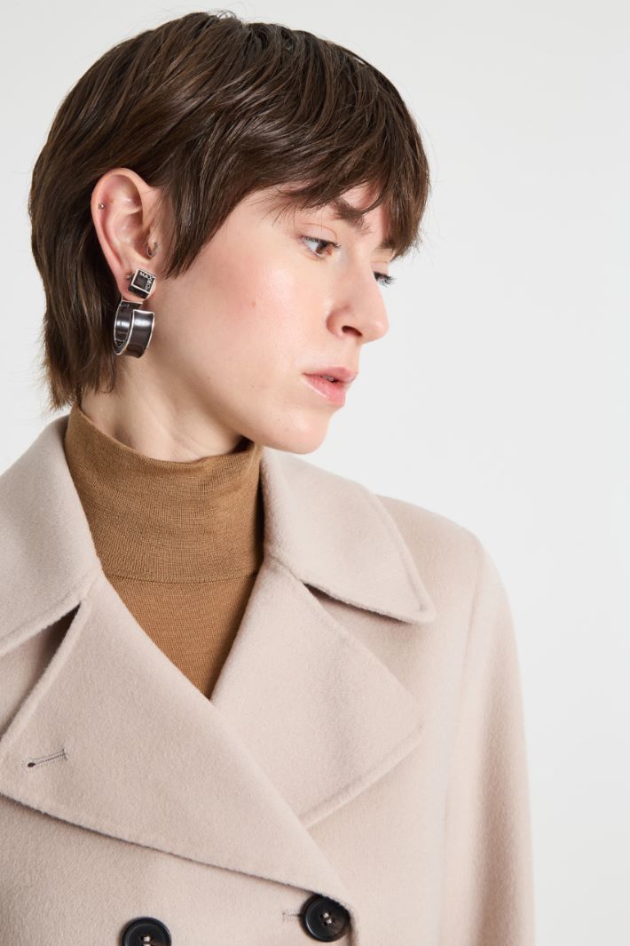 Wool-blend peacoat Intrend - 3