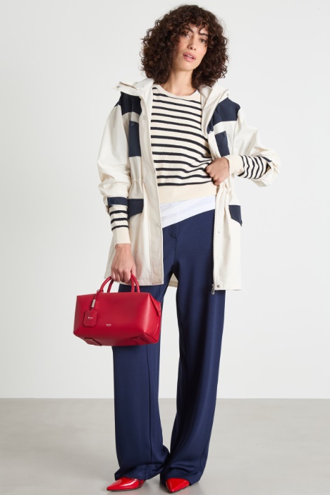 Parka color block Intrend