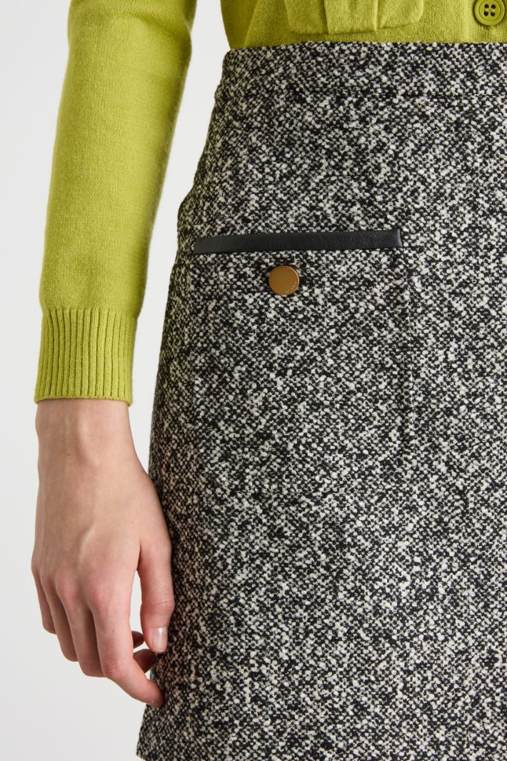 Tweed miniskirt Intrend - 2