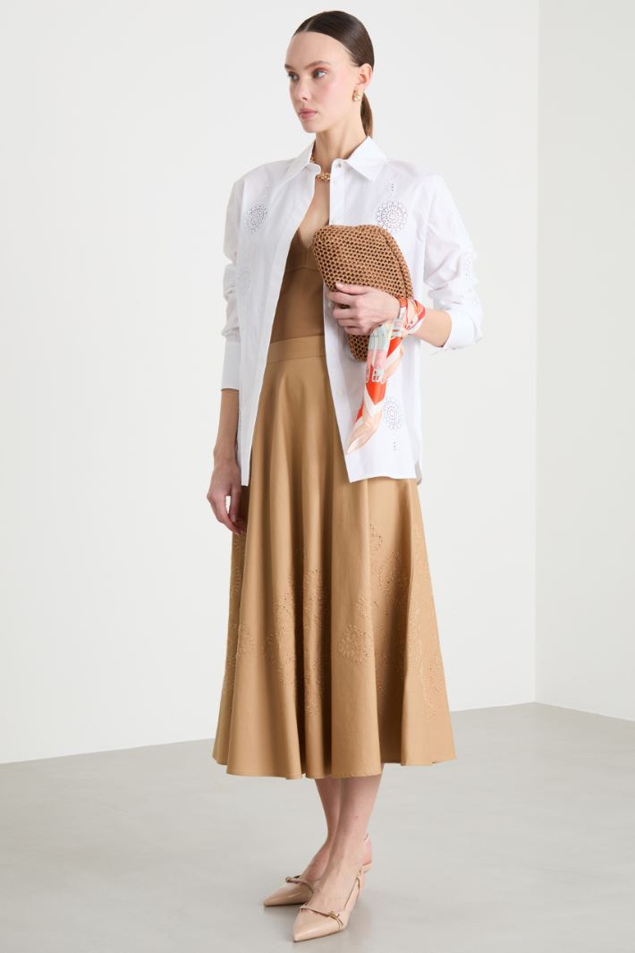 Broderie Anglaise Skirt Intrend