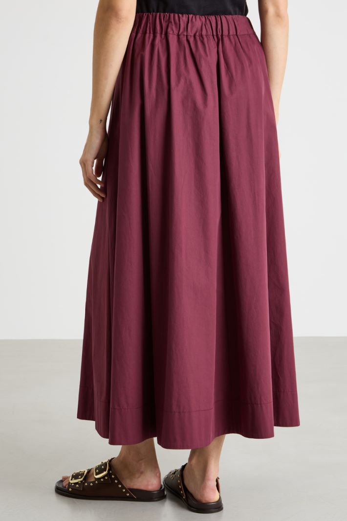 A-line poplin skirt Intrend - 4