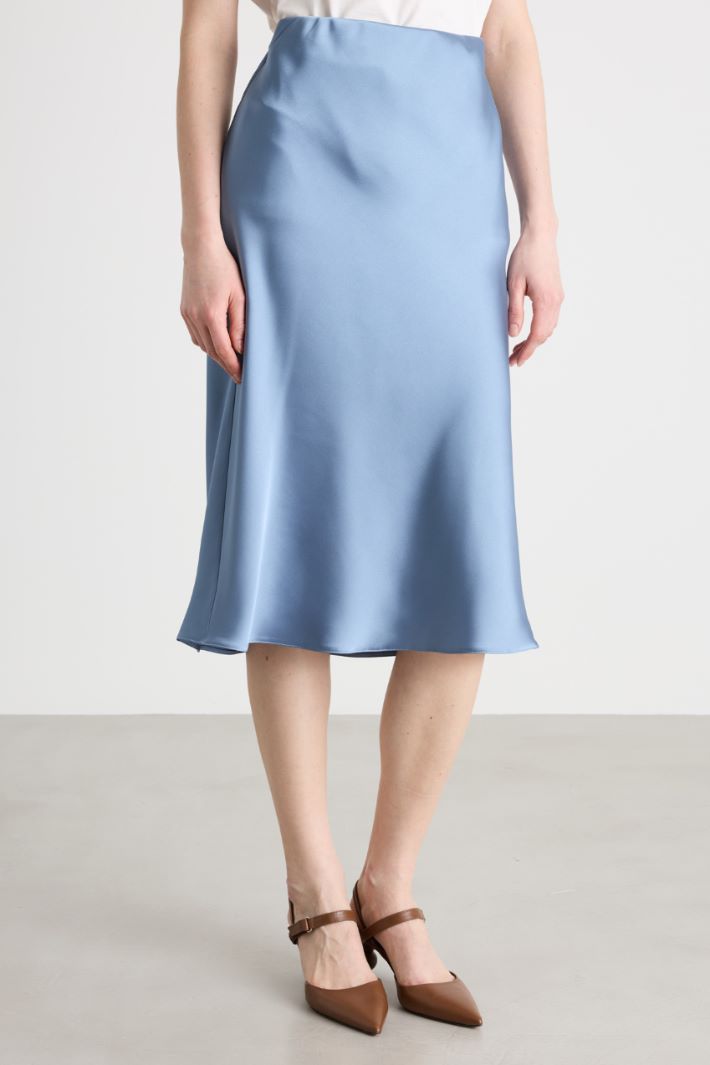 Gonna midi in raso Intrend - 2