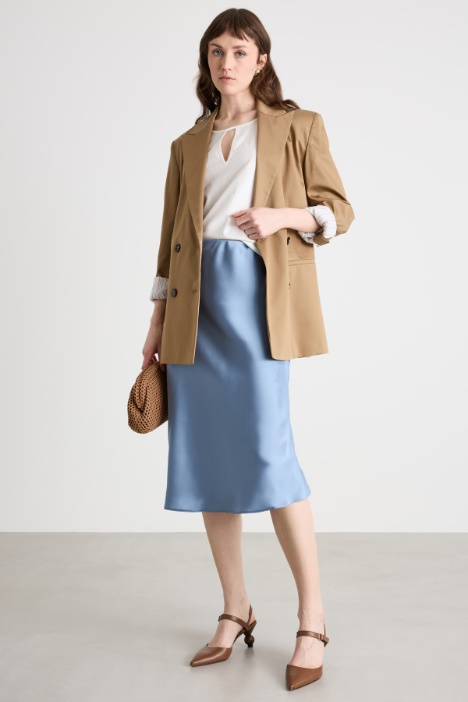 Gonna midi in raso Intrend