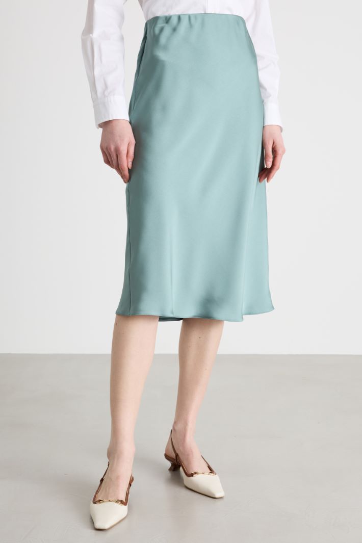 Gonna midi in raso Intrend - 2