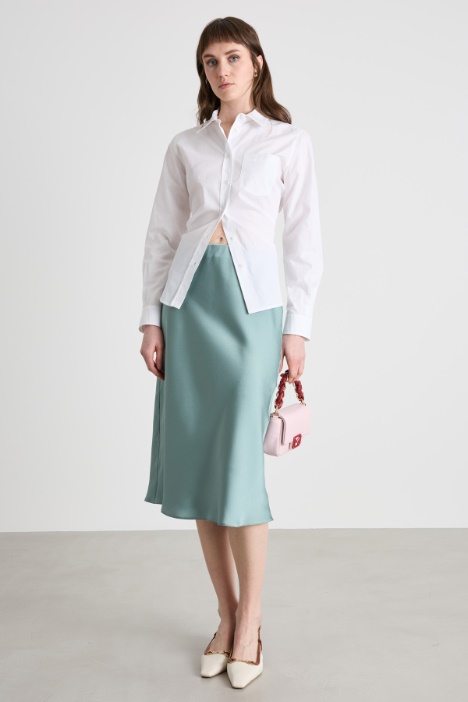 Gonna midi in raso Intrend