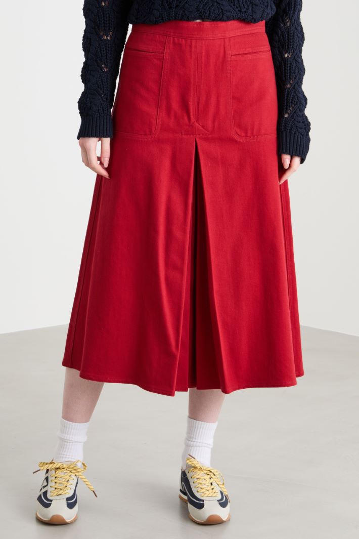 A-line midi skirt Intrend - 2