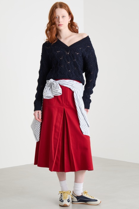 A-line midi skirt Intrend