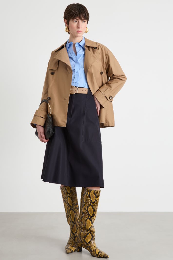 Gonna midi in twill Intrend