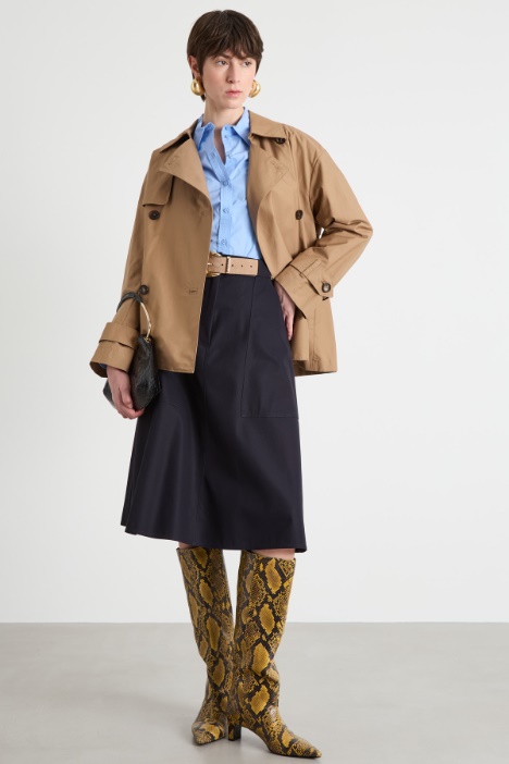 Gonna midi in twill Intrend