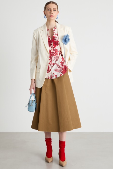 Full skirt with pockets Intrend