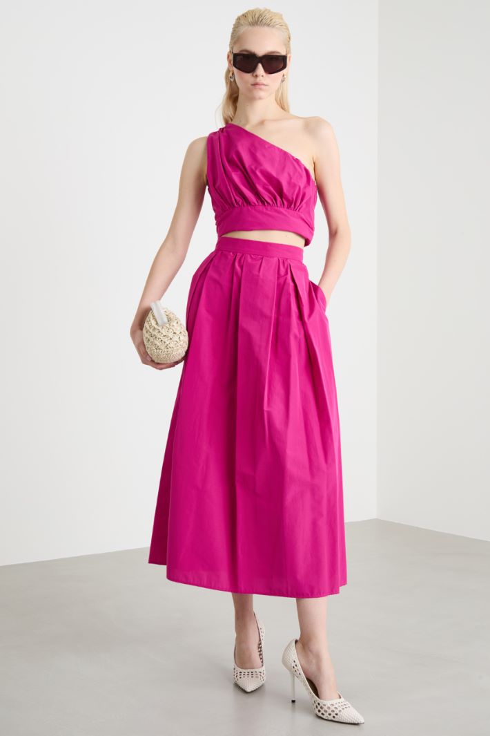 Taffeta maxi skirt Intrend