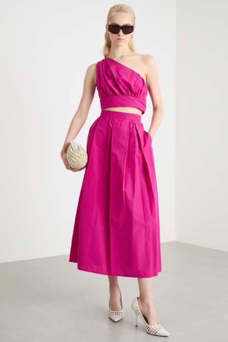 Taffeta maxi skirt Intrend
