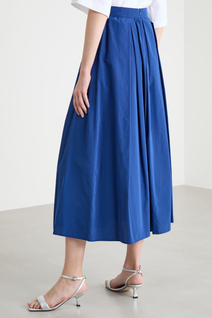 Maxi gonna in taffettà Intrend - 4