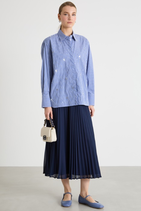 Plissé Georgette Skirt Intrend