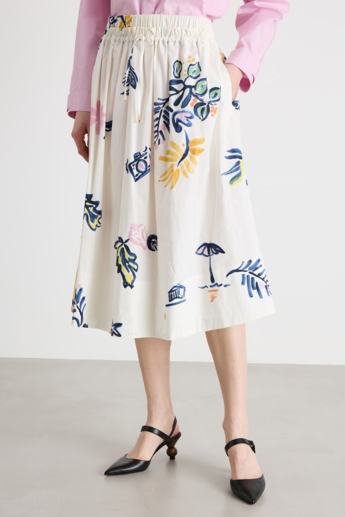 
Gonna midi con coulisse in vita Intrend - 2