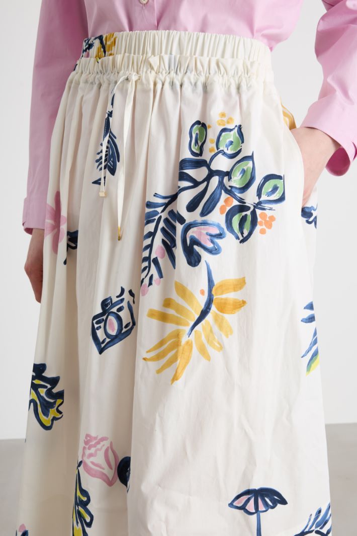 
Gonna midi con coulisse in vita Intrend - 3