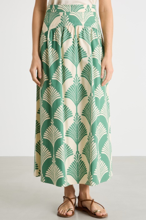 Gonna svasata in popeline