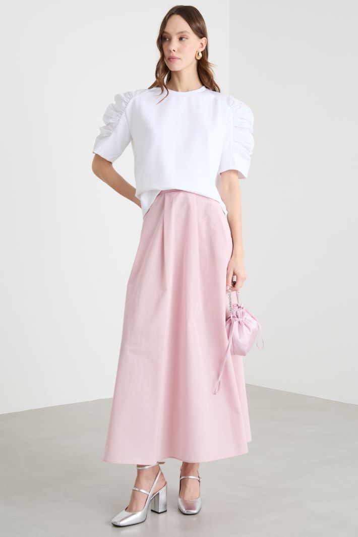 Technical Taffeta Skirt Intrend