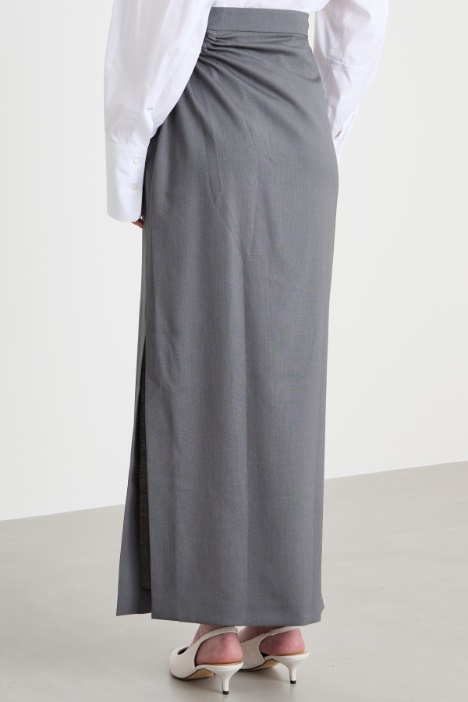 Gonna a tubino con cut-out