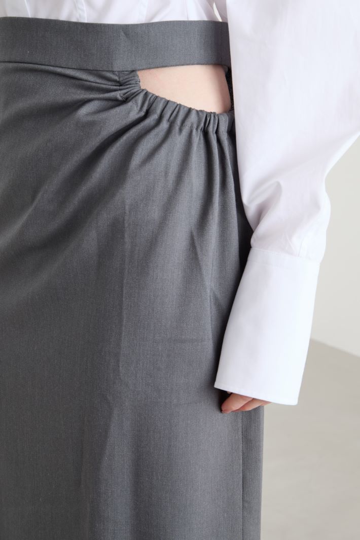 Cut-out pencil skirt Intrend - 3