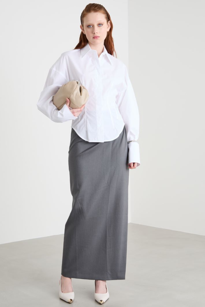 Cut-out pencil skirt Intrend